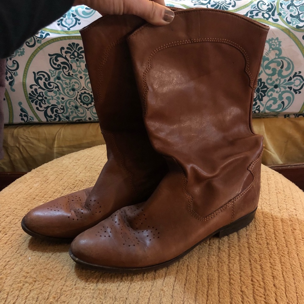 🤠Leather Cowboy Boots🤠